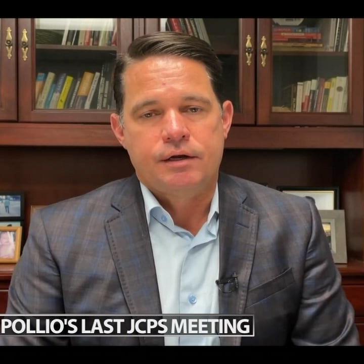 Last school board meeting for JCPS superintendent Marty Pollio